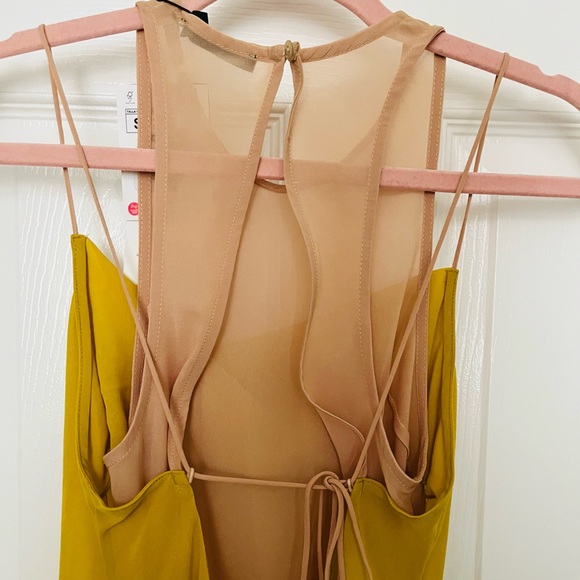 ZARA NWT CONTRASTING MIDI DRESS - Picture 11 of 13